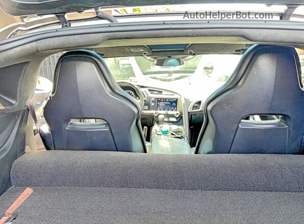 1G1YF2D76G5109122 2016 CHEVROLET CORVETTE Silver ხელსაწყოთა პანელის ხედი