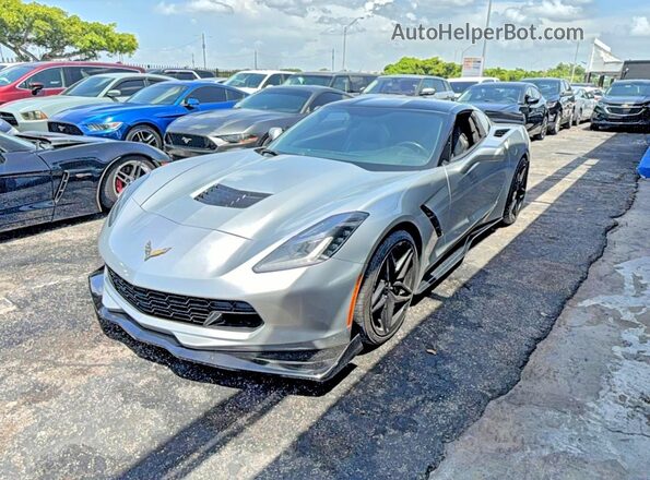 1G1YF2D76G5109122 2016 CHEVROLET CORVETTE Silver უკანა მარცხენა