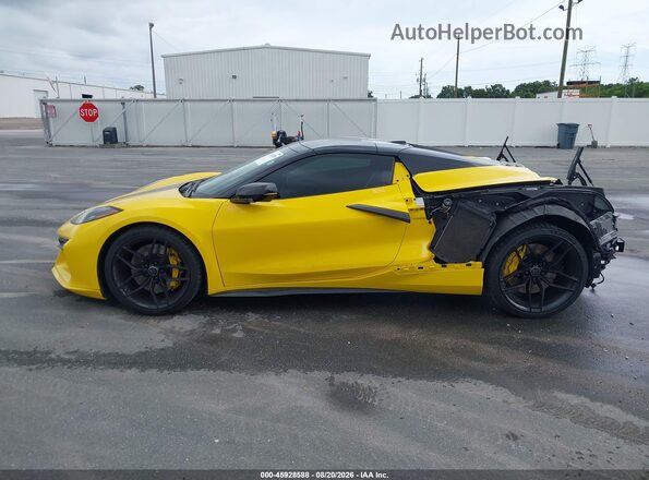 1G1YF3D30S5605156 2025 CHEVROLET CORVETTE Yellow Панорамний вид салону 360°