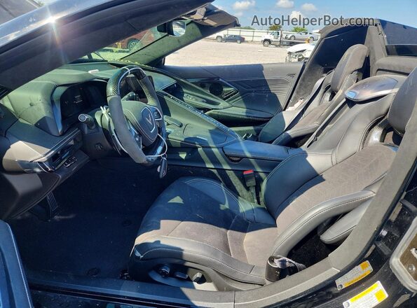 1G1YF3D34S5607587 2025 CHEVROLET CORVETTE Black Vista interior delantera