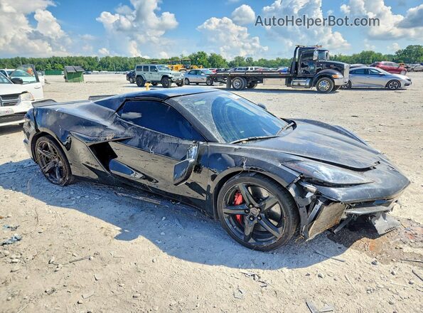 1G1YF3D34S5607587 2025 CHEVROLET CORVETTE Black Delantero derecho