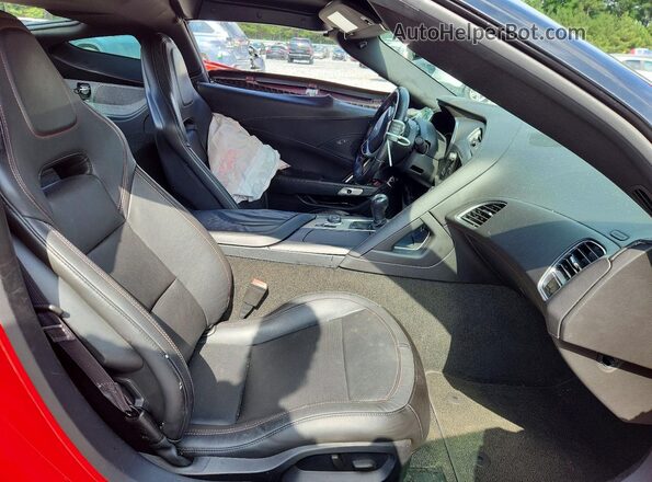 1G1YG2D78G5115372 2016 CHEVROLET CORVETTE Red Front interior view