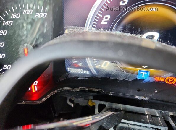 1G1YG2D78G5115372 2016 CHEVROLET CORVETTE Red Instrument cluster view