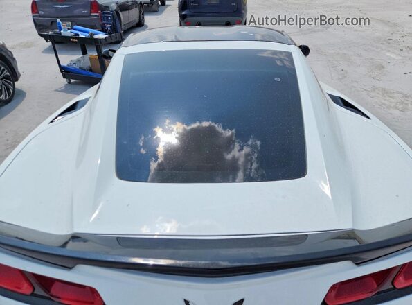 1G1YH2D71K5120418 2019 CHEVROLET CORVETTE White Вид задніх сидінь