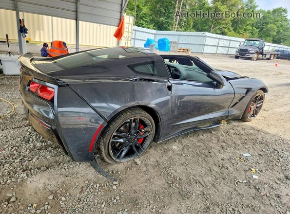 1G1YH2D7XH5116117 2017 CHEVROLET CORVETTE Угольный Задняя правая четверть
