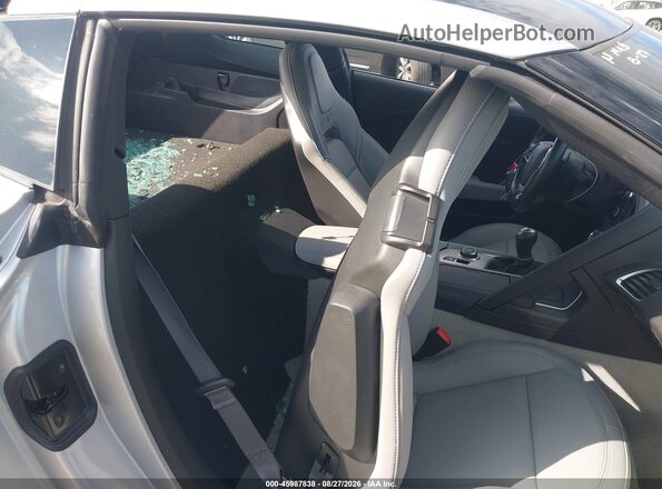 1G1YJ2D7XG5104018 2016 CHEVROLET CORVETTE Silver VIN კოდის სტიკერის ხედი