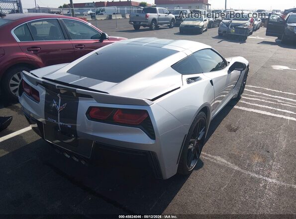 1G1YK2D7XH5117043 2017 CHEVROLET CORVETTE Серебряный Задняя правая четверть