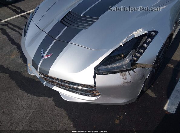 1G1YK2D7XH5117043 2017 CHEVROLET CORVETTE Серебряный 