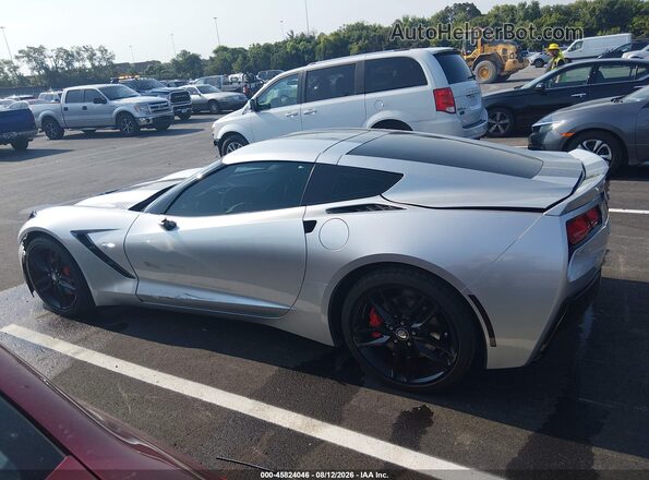 1G1YK2D7XH5117043 2017 CHEVROLET CORVETTE Серебряный Панорамный вид салона 360°