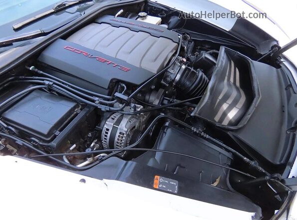 1G1YK3D76H5116008 2017 CHEVROLET CORVETTE White წინა პანელის ხედი