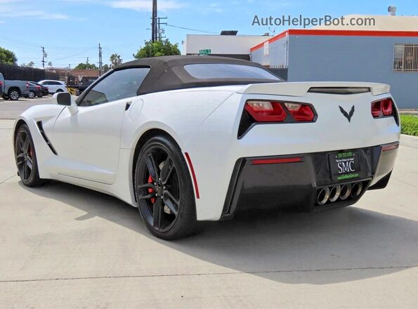 1G1YK3D76H5116008 2017 CHEVROLET CORVETTE White წინა ხედი