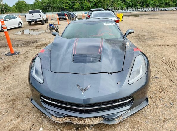 1G1YM2D73H5101468 2017 CHEVROLET CORVETTE Серый Вид спереди