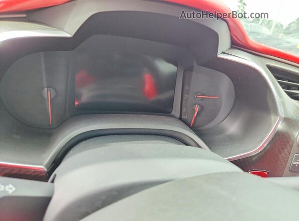 1G1YM2D73H5101468 2017 CHEVROLET CORVETTE Серый Вид щитка приборов