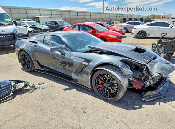 1G1YN2D60H5602094 2017 CHEVROLET CORVETTE Charcoal Przód prawy