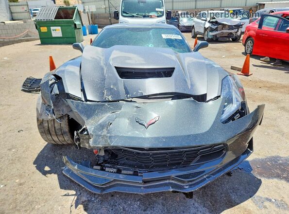 1G1YN2D60H5602094 2017 CHEVROLET CORVETTE Charcoal Widok z przodu