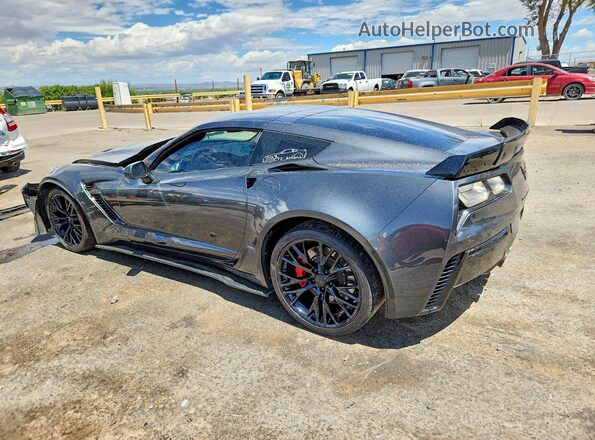 1G1YN2D60H5602094 2017 CHEVROLET CORVETTE Charcoal Tył lewy