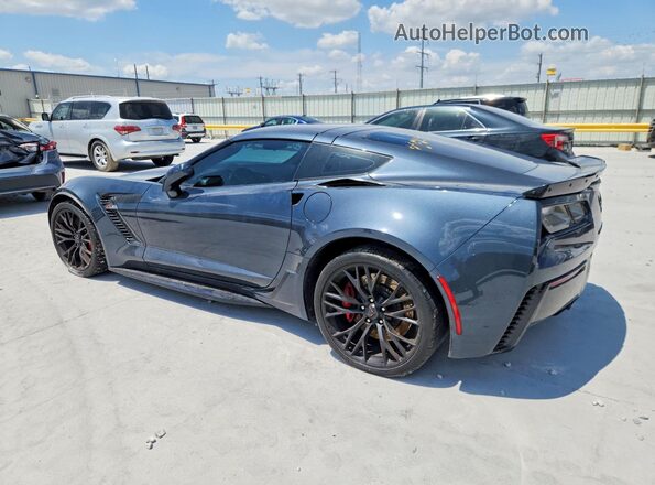 1G1YP2D60K5604249 2019 CHEVROLET CORVETTE Gray Задня ліва чверть