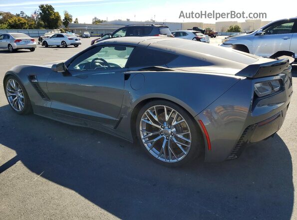 1G1YS2D69G5610668 2016 CHEVROLET CORVETTE Gray უკანა მარცხენა