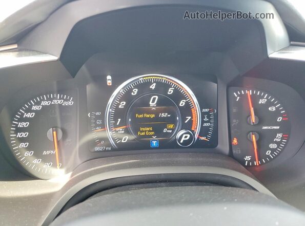1G1YS2D69G5610668 2016 CHEVROLET CORVETTE Gray ხელსაწყოთა პანელის ხედი
