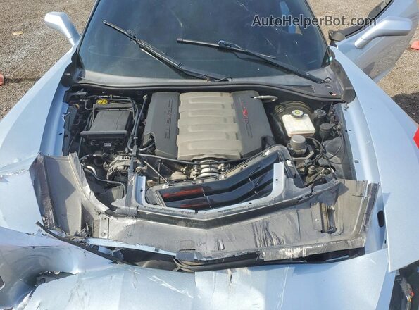 1G1YX2D75H5111829 2017 CHEVROLET CORVETTE Серебряный Вид задней части салона