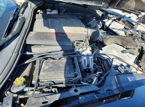 1G1YY2D77J5104013 2018 CHEVROLET CORVETTE Черный Вид задней части салона