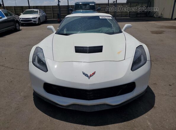 1G1YY2D78H5121719 2017 CHEVROLET CORVETTE White Front view
