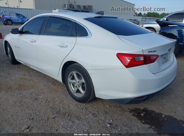1G1ZB5ST0GF301857 2016 CHEVROLET MALIBU White Tył lewy