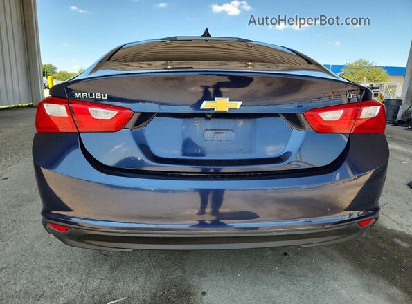 1G1ZB5ST0GF351450 2016 CHEVROLET MALIBU Синий Вид сзади
