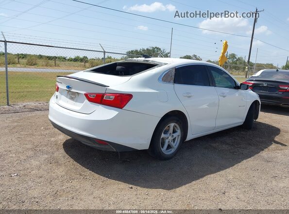 1G1ZB5ST0HF153890 2017 CHEVROLET MALIBU White Tył prawy