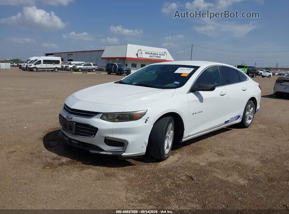 1G1ZB5ST0HF153890 2017 CHEVROLET MALIBU White Przód lewy