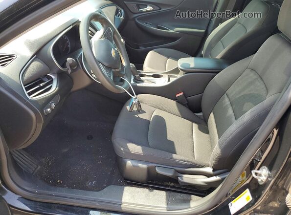 1G1ZB5ST0HF181947 2017 CHEVROLET MALIBU Black Вид салону спереду