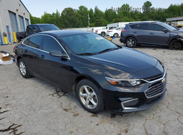 1G1ZB5ST0HF181947 2017 CHEVROLET MALIBU Black Передня права чверть
