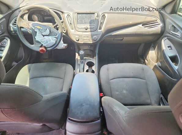 1G1ZB5ST0JF142975 2018 CHEVROLET MALIBU Черный Вид панели приборов