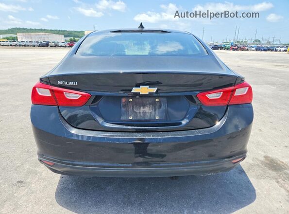 1G1ZB5ST0JF142975 2018 CHEVROLET MALIBU Черный Вид сзади