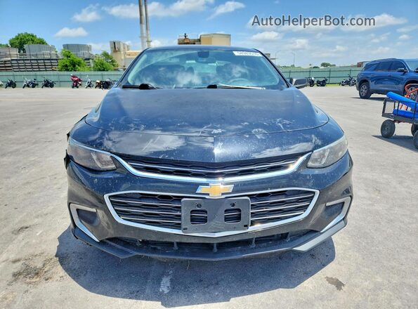 1G1ZB5ST0JF142975 2018 CHEVROLET MALIBU Черный Вид спереди