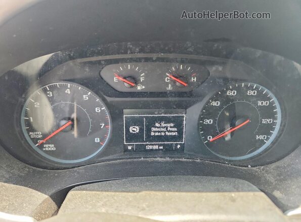 1G1ZB5ST0JF142975 2018 CHEVROLET MALIBU Черный Вид щитка приборов