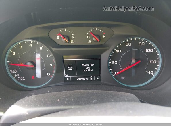 1G1ZB5ST0KF126955 2019 CHEVROLET MALIBU Blue Vista de los asientos traseros