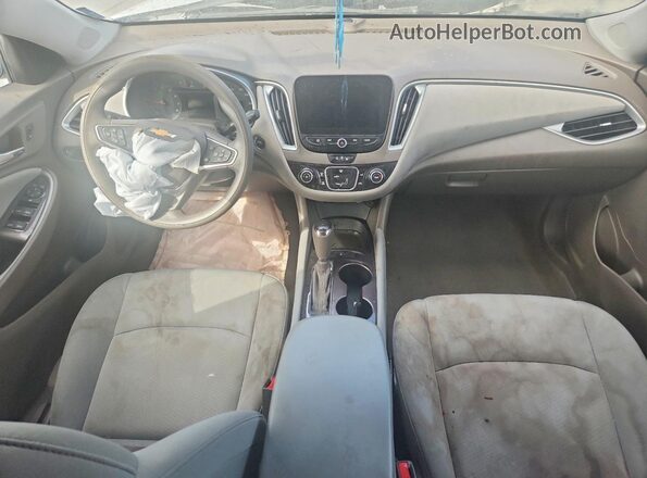 1G1ZB5ST0LF011080 2020 CHEVROLET MALIBU White Widok deski rozdzielczej