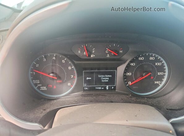 1G1ZB5ST0LF011080 2020 CHEVROLET MALIBU White Widok zestawu wskaźników