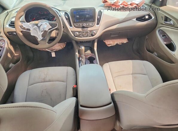 1G1ZB5ST0LF139531 2020 CHEVROLET MALIBU Черный Вид панели приборов