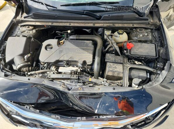 1G1ZB5ST0LF139531 2020 CHEVROLET MALIBU Черный Вид задней части салона