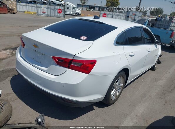 1G1ZB5ST0MF018080 2021 CHEVROLET MALIBU White Tył prawy