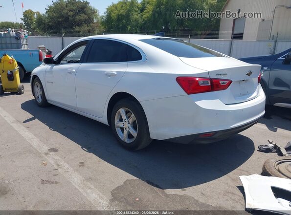 1G1ZB5ST0MF018080 2021 CHEVROLET MALIBU White Tył lewy