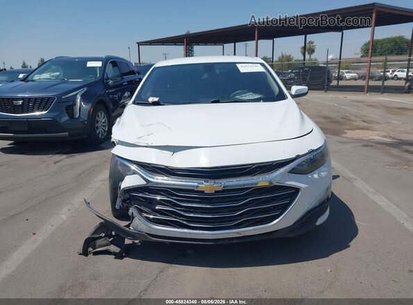 1G1ZB5ST0MF018080 2021 CHEVROLET MALIBU White Widok zestawu wskaźników