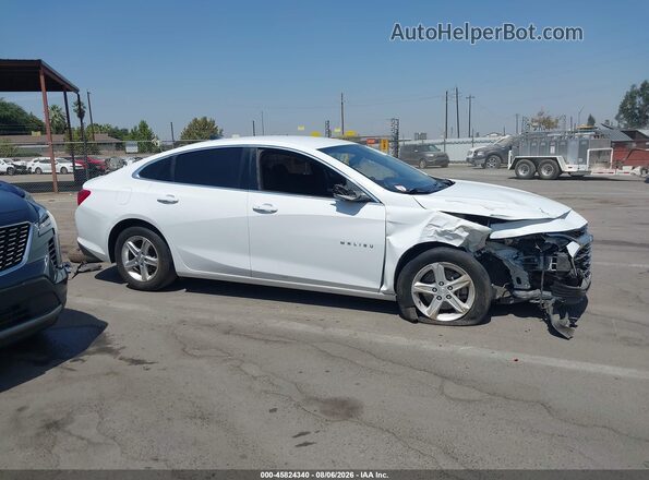 1G1ZB5ST0MF018080 2021 CHEVROLET MALIBU White Widok wnętrza z tyłu