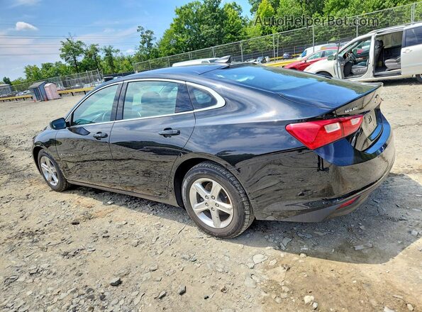 1G1ZB5ST0NF187050 2022 CHEVROLET MALIBU Black Rear left