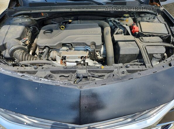 1G1ZB5ST0NF187050 2022 CHEVROLET MALIBU Black Rear interior view