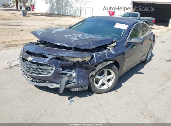 1G1ZB5ST1GF189571 2016 CHEVROLET MALIBU Dark Blue წინა მარცხენა ხედი სამი მეოთხედიდან