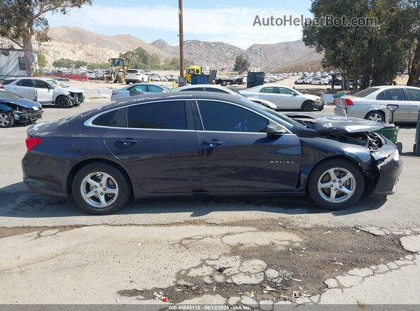 1G1ZB5ST1GF189571 2016 CHEVROLET MALIBU Dark Blue ხელსაწყოთა პანელის ხედი