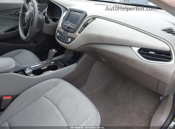 1G1ZB5ST1GF356771 2016 CHEVROLET MALIBU Черный Вид салона спереди